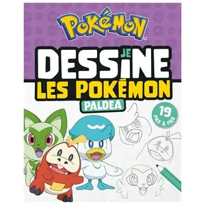 Hachette Jeunesse Je Dessine Les Pokémon - Paldea