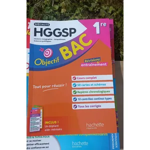 Hachette Education Spécialité Hggsp 1re pas cher