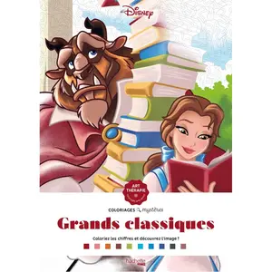Hachette Heroes Coloriages mystères Grands classiques