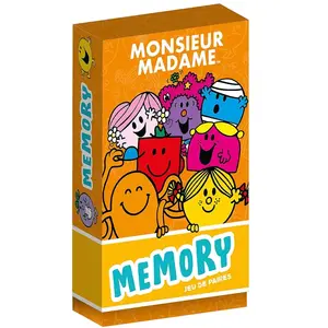 Les Monsieur Madame - Boîte De Cartes - Memory - Boite De Cartes