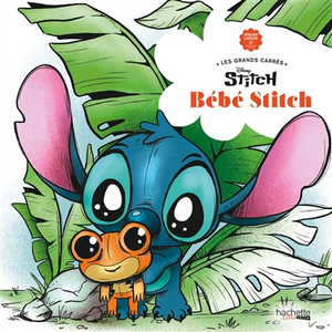 Les Grands Carrés BEBE STITCH - Hachette - Kleurboek voor volwassenen en kinderen