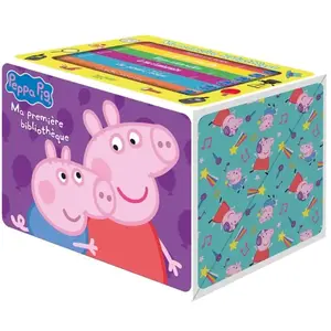 Ma Première Bibliothèque Peppa Pig - Coffret En 6 Volumes : Le Safari Des Petites Bêtes - Mission Talkies-Walkies - Une Journée À Téléland - Le Bus D'anniversaire - Les Cabanes En Carton -...