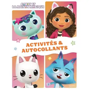 Hachette Jeunesse Gabby Et La Maison Magique - Activités Et Autocollants pas cher