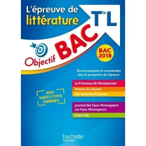 Hachette Education L'épreuve De Littérature Tle L pas cher
