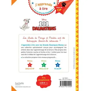 Comparateur de prix : Hachette Education Les 101 Dalmatiens - Début De Cp