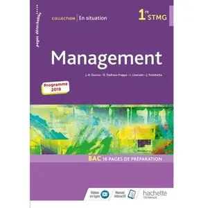 Comparateur de prix : Hachette Education Management 1re Stmg En Situation