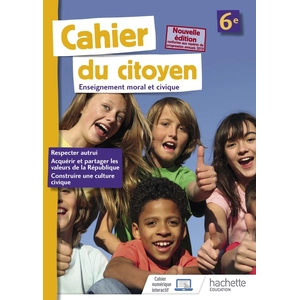 Comparateur de prix : Hachette Education Enseignement moral et civique 6e Cahier du citoyen