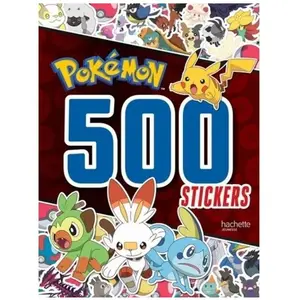 Hachette Jeunesse Pokémon - 500 stickers pas cher