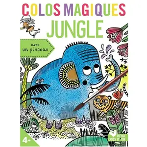 Colos magiques - jungle - avec pinceau pas cher