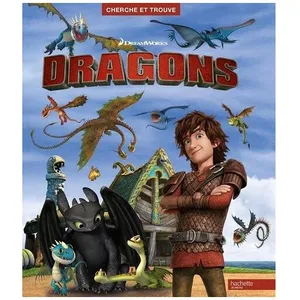 Livre - dreamworks-dragons-cherche et trouve pas cher