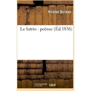 Le Lutrin : Poème pas cher