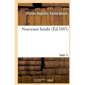 Nouveaux Lundis - T. 11