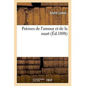 Poèmes de l'amour et de la mort pas cher