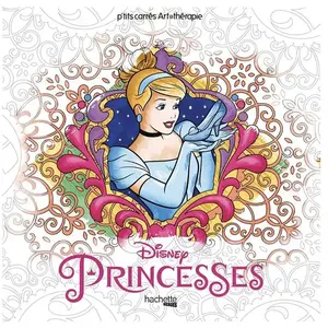 Comparateur de prix : Hachette Pratique Disney Princesses Carrés Art therapie - Kleurboek voor volwassenen
