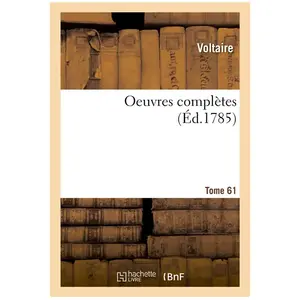 Oeuvres ComplÃ¨tes Tome 61