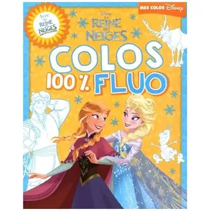 Colos 100% Fluo La Reine Des Neiges