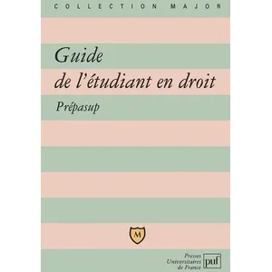 Puf Guide de l'étudiant en droit pas cher