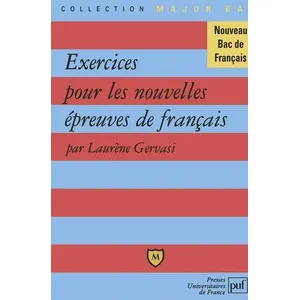 Puf Exercices Pour Les Nouvelles Épreuves De Français pas cher