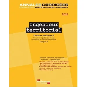Documentation Francaise Ingénieur Territorial Concours Spécialités - Tome 2, Prévention Et Gestion Des Risques, Informatique Et Systèmes D'information Concours Externe Et Interne Catégorie A pas cher