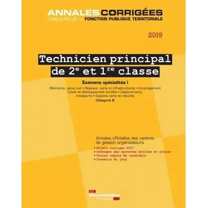 Documentation Francaise Technicien Principal De 2e Et 1re Classe - Examens Spécialités I pas cher