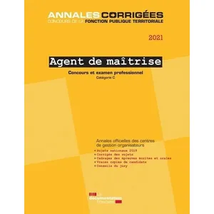 Documentation Francaise Agent De Maîtrise - Concours Externe, Interne, 3e Concours, Examen Professionnel De Promotion Interne Catégorie C pas cher