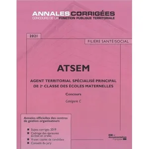 Agent territorial spécialisé principal de 2e classe des écoles materne... pas cher