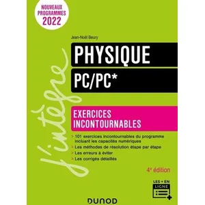 Dunod Physique Pc/Pc* - Exercices Incontournables pas cher