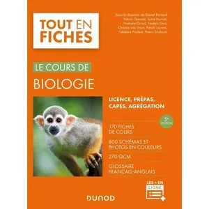 Dunod Le cours de biologie pas cher