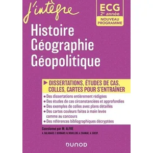 Dunod ECG 2 - Histoire Géographie Géopolitique du monde contemporain -... pas cher