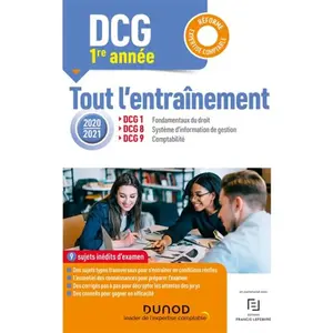 Comparateur de prix : Dunod 1re Année Dcg - Tout L'entraînement Dcg 1, Dcg 8, Dcg 9