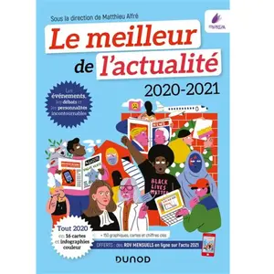 Dunod Le meilleur de l'actualité 2020-2021 - Tout 2020 en 16 cartes et... pas cher
