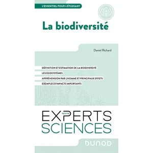 Dunod La Biodiversité pas cher