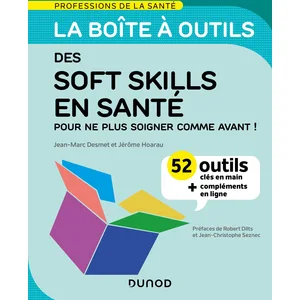 Comparateur de prix : Dunod La boîte à outils des soft skills en santé