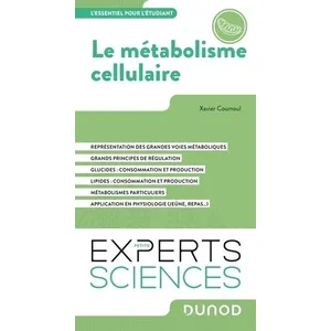 Dunod Le métabolisme cellulaire pas cher