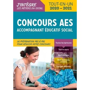 Dunod Concours Aes, Accompagnant Éducatif Social - Tout-En-Un pas cher