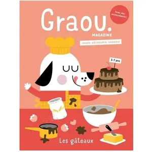 Maison Georges-Grain De Sel Magazine Graou n°33 - Les gâteaux (déc 21/janv 22) pas cher