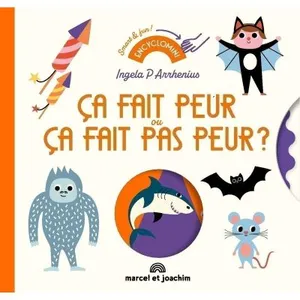 Marcel Et Joachim Livre CA FAIT PEUR CA FAIT PAS PEUR? (brille dans le noir) pas cher