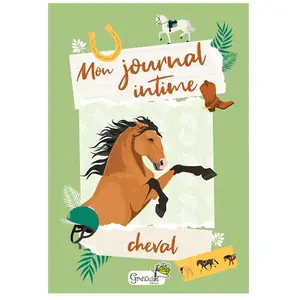 Grenouille Mon journal intime cheval pas cher