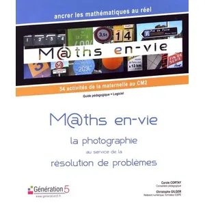 Generation 5 Eds Maths En-Vie - 34 Activités De La Maternelle Au Cm2 (1 Cd-Rom)Vendu parrakuten