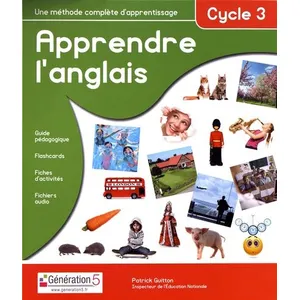 Comparateur de prix : Generation 5 Eds Apprendre L'anglais Cycle 3