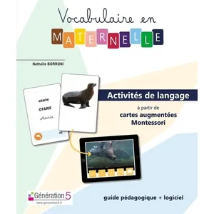 Generation 5 Eds Vocabulaire En Maternelle - Guide Pédagogique + LogicielVendu parrakuten