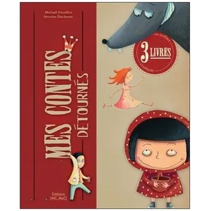 Mes Contes Détournés - Coffret 3 Albums, Poucet Et Le Mange-Cailloux - Princesse Dodo - Capuche pas cher