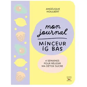Thierry Souccar Eds Mon journal minceur IG bas pas cher