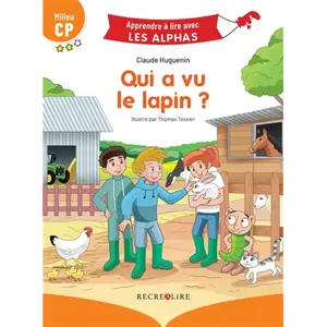 Comparateur de prix : Récréalire Qui A Vu Le Lapin ? - Milieu Cp