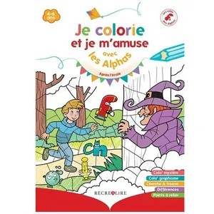 Je colorie et je m'amuse avec les Alphas après l'école