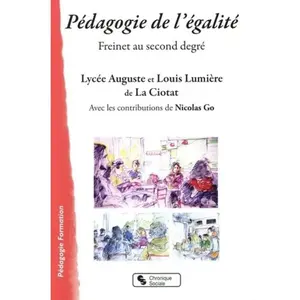 Chronique Sociale Pédagogie de l'égalité pas cher