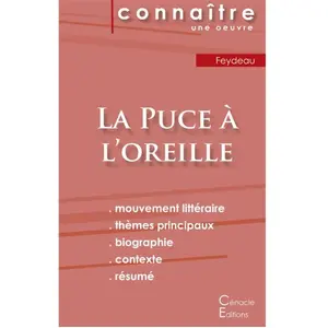 Du Cenacle Editions La Puce À L'oreille - Fiche De Lecture pas cher