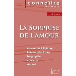 Comparateur de prix : Du Cenacle Editions La Surprise De L'amour - Fiche De Lecture