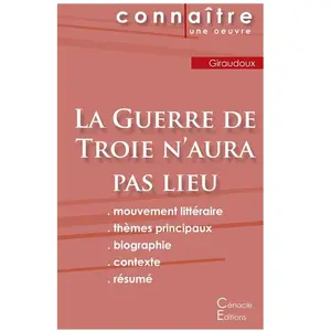 Comparateur de prix : Du Cenacle Editions La Guerre De Troie N'aura Pas Lieu - Fiche De Lecture