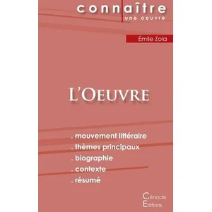 L'oeuvre - Fiche De Lecture pas cher